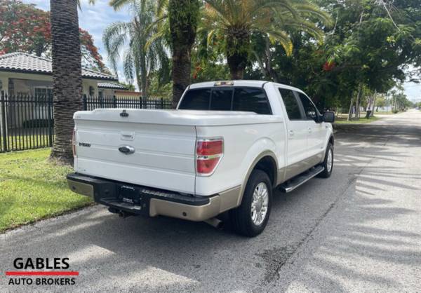 2011 Ford F150 Lariat CREW CAB, LEATHER SEATS! CLEAN FLORIDA TITLE - $7,900 (Miami)63479688657155122