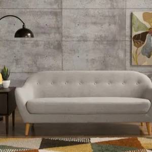 3 seater grey sofa-  Brand new - living room 1