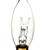 E12 Base "Flame" Shape Candelabra Bulbs - Set of 12 2 thumbnail