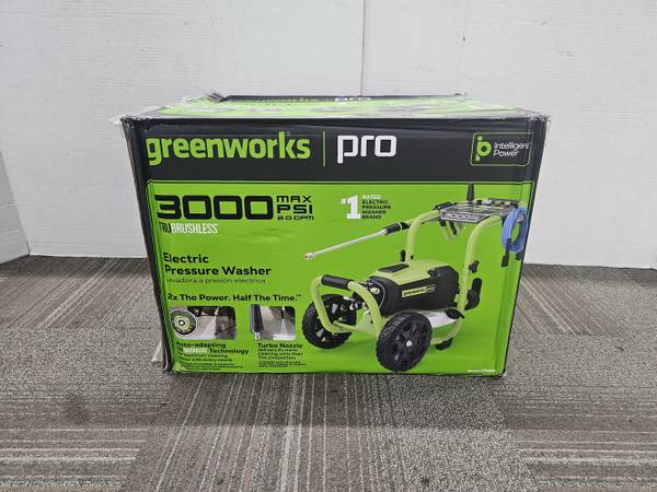 Greenworks GPW3000 Pressure Washer 1