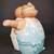 Vintage Teapot Dancing Bears Couple 2 thumbnail