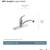 MOEN KITCHEN FAUCET 2 thumbnail