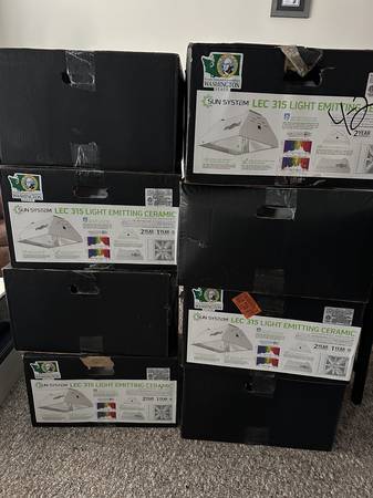 Sun System LEC 315W Grow Lights – New & Open Box – Indoor Horticulture 1