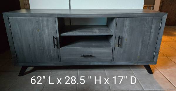Rustic Modern Console 1