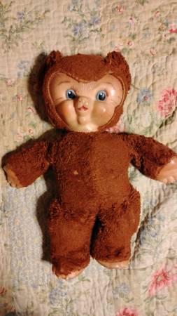 Vintage Gund Boopsy Growler 1950s Plush Toy 1