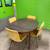 Wood Dining Table & 4 Dining Chairs -Free Delivery 1 thumbnail