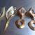 2 Sets Like New VTG Pierced Earrings  (bundle) 4 thumbnail