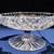 Brilliant Cut Crystal Compote Pedestal Double Handle 1 thumbnail
