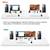 USB Switch Selector with Audio and Microphone, Hotkey Switch, Digital 9 thumbnail