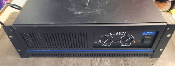 Carvin DCM2000 Stereo Power Amplifier 2000 watt (U.S.A. Made) 1