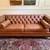 Ethan Allen Leather Sofa 1 thumbnail