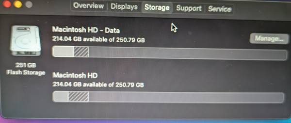 Apple MacBook Air  13 inch (2013) Intel i5 4GB RAM 250GB SSD 1