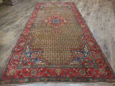 Amazing handmade Persian rug 4'9X10' 1