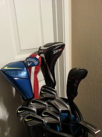 Nike full golf clubs set and bag 1