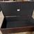 Brown leather storage ottoman 2 thumbnail