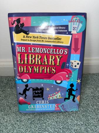 Mr. Lemonchello's Library Olympics - hardcover 1
