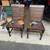 Pair two 2 World Market wood wooden chair chairs Indonesia 2 thumbnail
