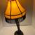 Vintage leg Lamp with Fringe Shade 8 thumbnail