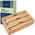 Bamboo Wrap Dispenser (Wrap Organizer, 3-slots) 1 thumbnail