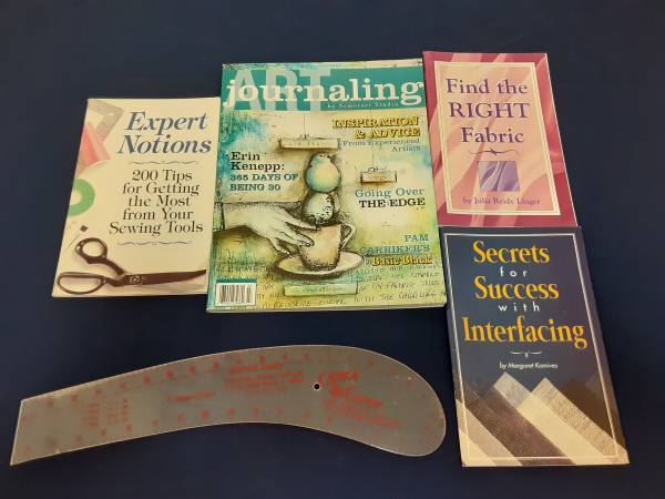 JOURNALING, SUCCESS WITH INTERFACING, RIGHT FABRIC, EXPERT NOTIONS 1