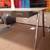 Excellent Condition Glass Top 31" x 63" Desk w/Adjustable Height Legs 11 thumbnail