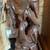 24"Asian Elder Figure + Woven Vase with Wooden Flowers & Reeds 3 thumbnail