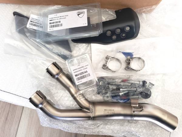 Ducati Scrambler High Mount Exhaust Manifold Kit 1