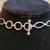 Tektite Druzy and Onyx in Silver Collar Necklace 3 thumbnail