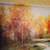 Large Canvas Print Autumn Forest and Pond Painting 5 thumbnail