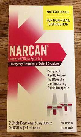 NARCAN NASAL SPRAY - for Opioid Overdose 1