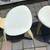 (2) Padded Cherner plywood chairs  B121 5 thumbnail