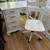 Attractive Quality White Solid Wood Vintage Desk 11 thumbnail