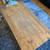 Rustic-chic wood and iron coffee table 2 thumbnail