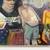 Large Contemporary Figurative Painting, Guitar Player & Figures 4 thumbnail