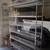6 SHELVS. WITH BACK SPLASH ON WHEELS 4FT WIDE 5 thumbnail