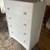 Nice Old Fashioned Solid Wood White Painted Four Drawer Dresser 5 thumbnail