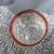 Whitehall Punch Ruby Red Rim Punch Bowl Set 2 thumbnail