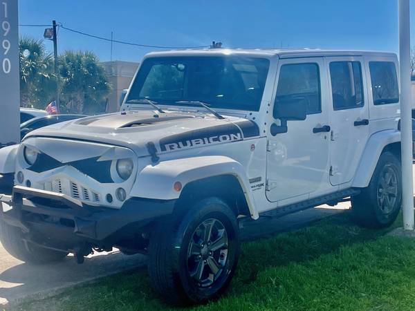2017 Jeep Wrangler Rubicon Unlimted removeable top . . $3000 down - $15,900 (👍☎  8322063054)63622286520963121
