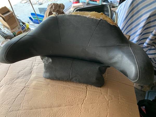 Harley  back rest 1