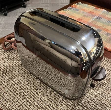 Vintage Toastmaster Single Slice Toaster 1950’s Model 1A5 WORKS 1