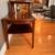 Beautiful pair of vintage Mersman solid wood  2 tier bottom shelf side 4 thumbnail