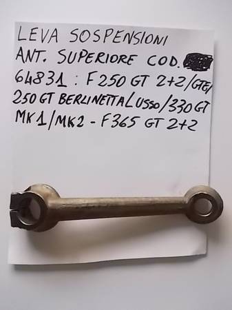 Front upper suspension lever for Ferrari 330 and 365 1