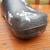 Birki's Black Rubber Clogs With Silver Skulls & Crossbones - L4 (35 25) 6 thumbnail