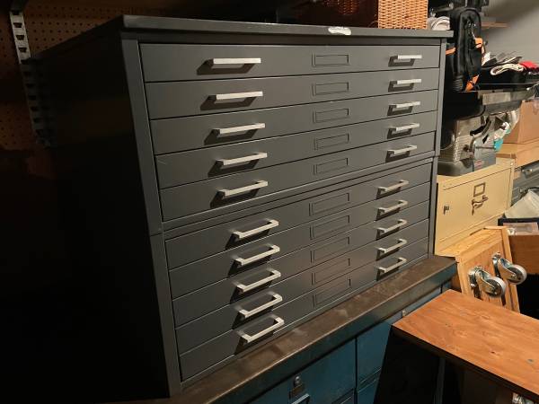 Hamilton flat file metal cabinets delivered to your door 1