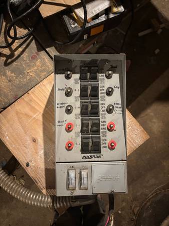 Reliance gen tran transfer switch 1