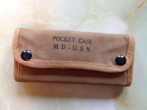 WW2 U.S Navy Pocket Case Field Surgery Kit 1