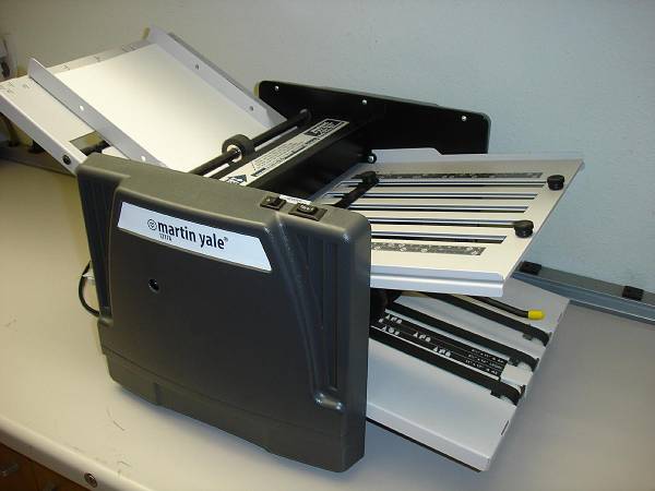 Martin Yale 1217A Automatic Paper Folder - Works Perfectly - VeryFast! 1