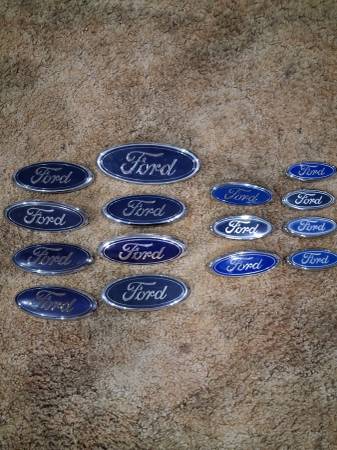 15 Ford  Oval Emblems Trunk and Hood 1