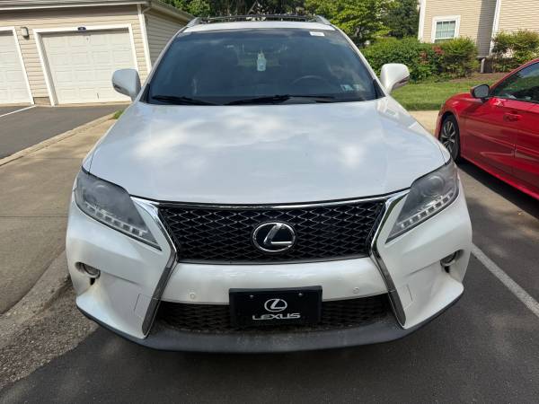 2013 LEXUS RX350 F SPORT, BLANCO, CARFAX LIMPIO, RECIÉN INSPECCIONADO EN MD - $16,500 (GERMANTOWN, MD)63616596869123121