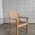New solid teak outdoor table and 10 teak outdoor chairs 10 thumbnail